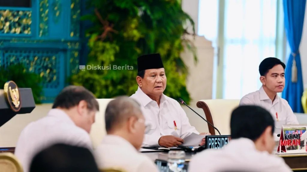 Pernyataan Keras Prabowo di Sidang Kabinet: Ada Pihak Asing yang Gusar Lihat Indonesia Makin Perkasa