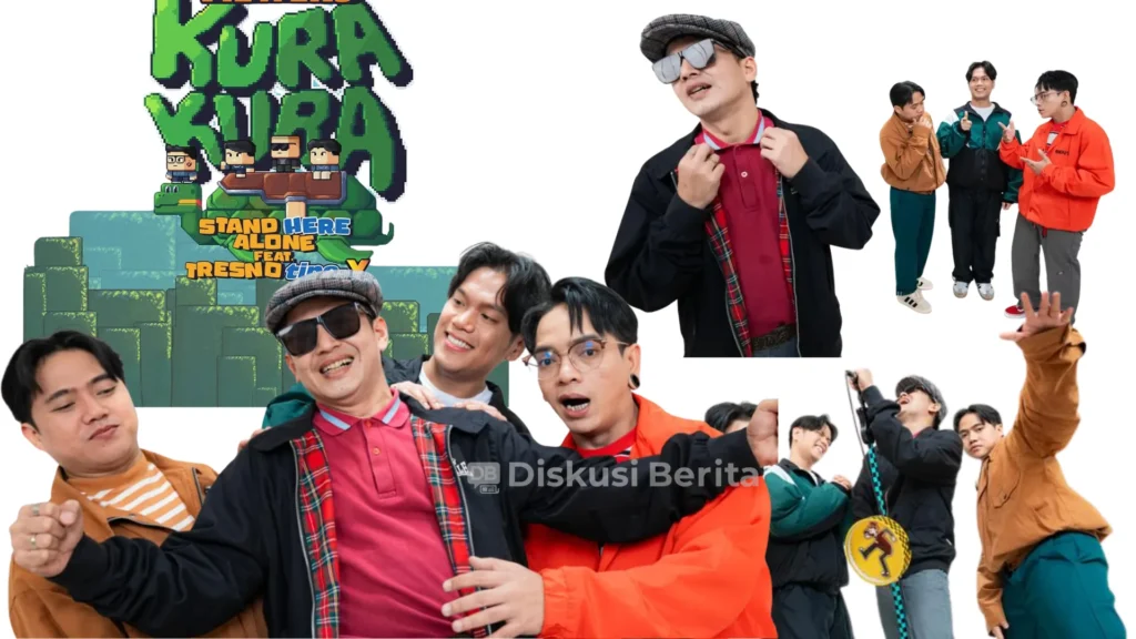 Bukan Galau, Tapi Ngakak! Stand Here Alone Gandeng Tresno Tipe-X, Lagu “Kura-Kura” Jadi Senjata Patah Hati Paling Nyeleneh